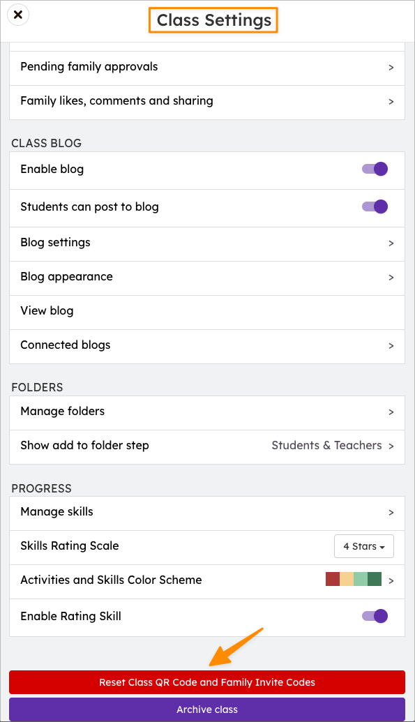 Seesaw 2024 parent access