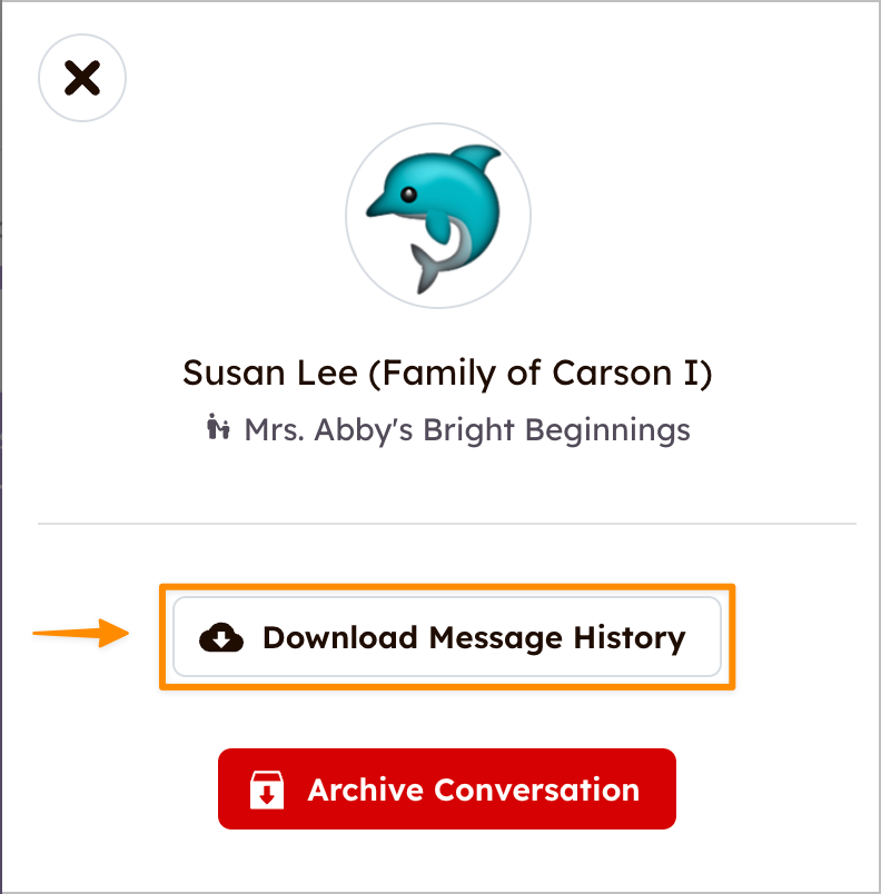 How to download messages seesaw help centre