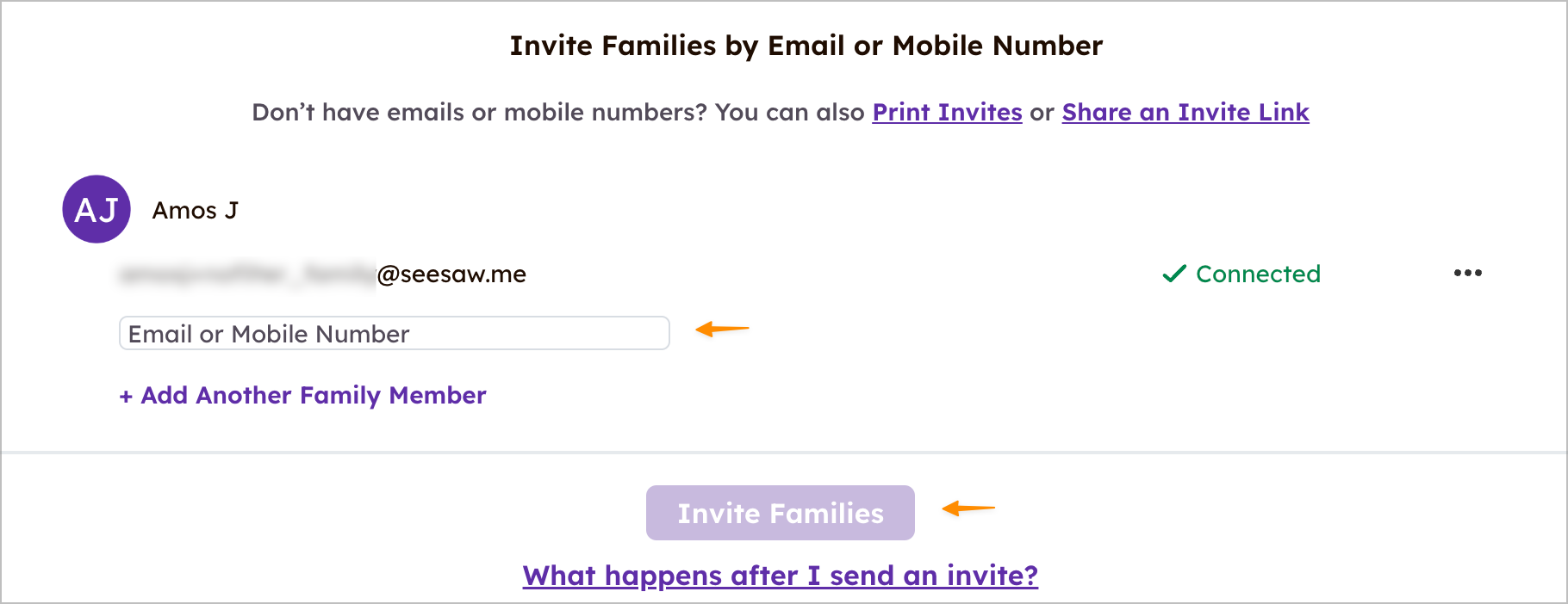 How to invite parents and families to Seesaw – Seesaw Help Center