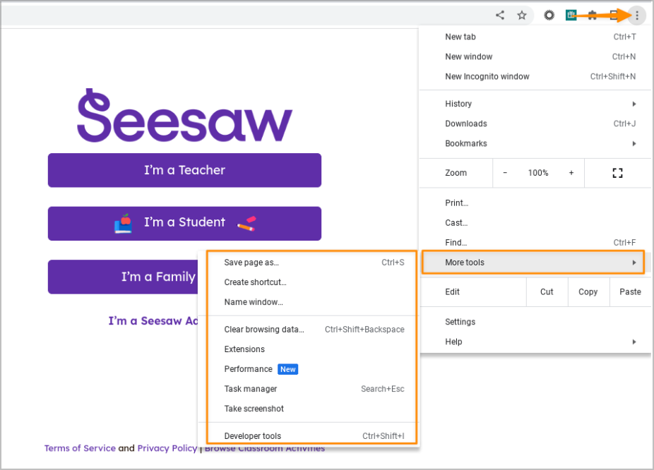 Seesaw chrome discount