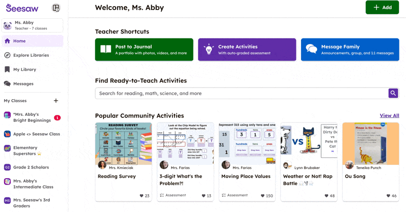 widok nawigacji po lewej stronie