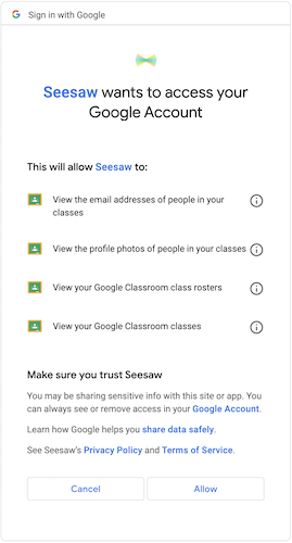 I imported my Google Classroom rosters. How do students get